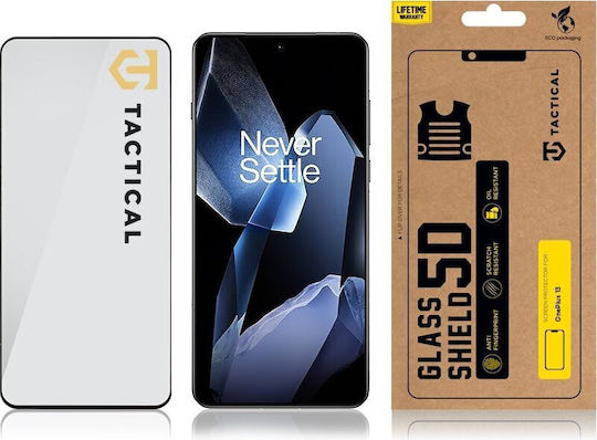 Tactical 5D 0.33mm Tempered Glass Μαύρο (OnePlus 13)