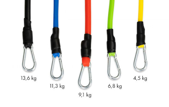Smartic Set de benzi de rezistență 5 buc Multicolore