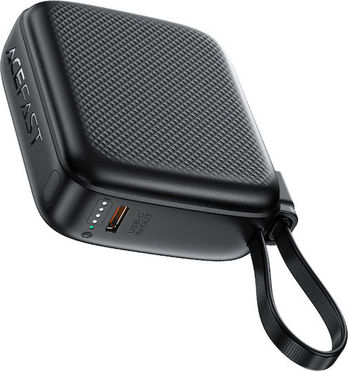 Acefast M15 Power Bank 10000mAh με Θύρα USB-C Power Delivery Μαύρο