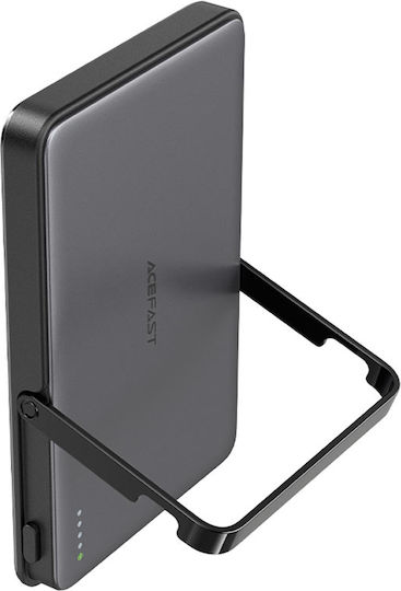 Acefast M16-5000 MagSafe Power Bank 5000mAh με Θύρα USB-C Power Delivery Μαύρο