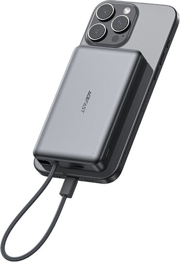 Acefast M18 MagSafe Power Bank 10000mAh with USB-C Port Power Delivery Black