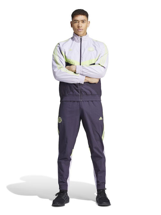 Fc Bayern Jacket Windproof Purple