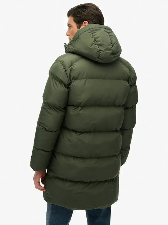 Μπουφάν Puffer Dark Moss Green