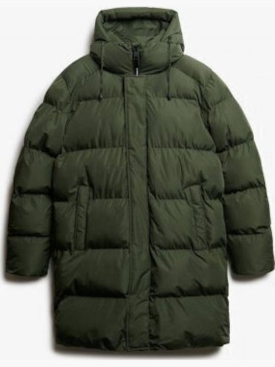 Μπουφάν Puffer Dark Moss Green