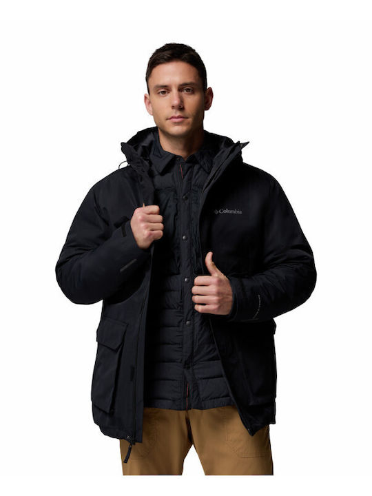 3 in 1 Winter Jacket Waterproof Black