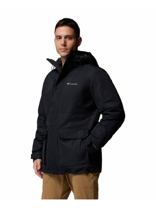 3 in 1 Winter Jacket Waterproof Black