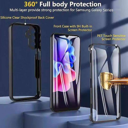 Techsuit ColorVerse 360 Full Cover Silicone Blue (Oppo A5 Pro)