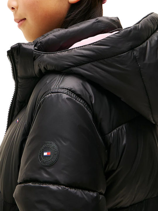 Kids' Casual Jacket with Hood Black