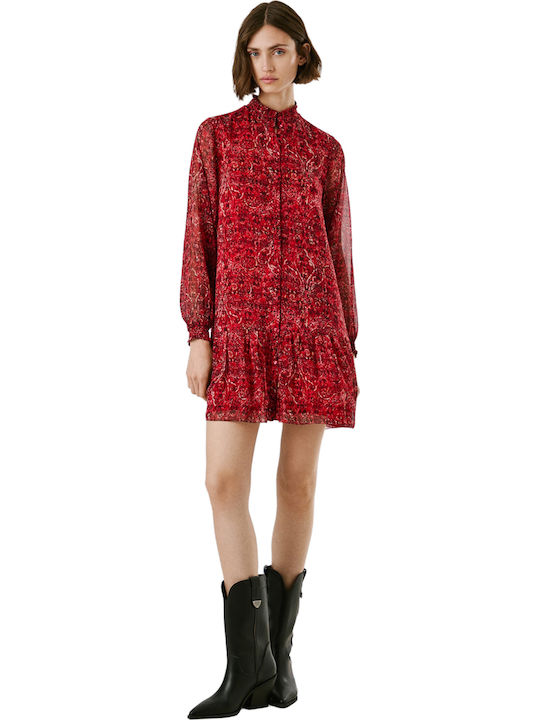 Mini Dress Royal Red