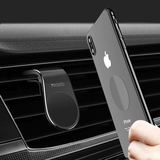 Yesido Car Mobile Mount 3.5" - 7" with Magnet Black