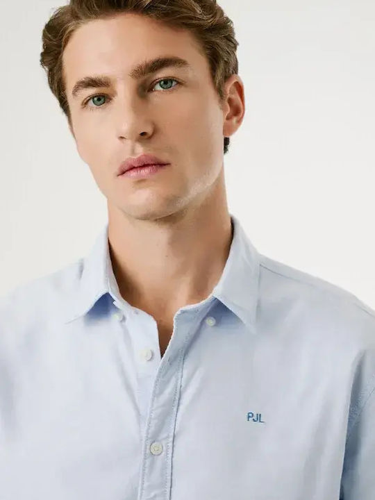 Long-sleeved Shirt Oxford Blue