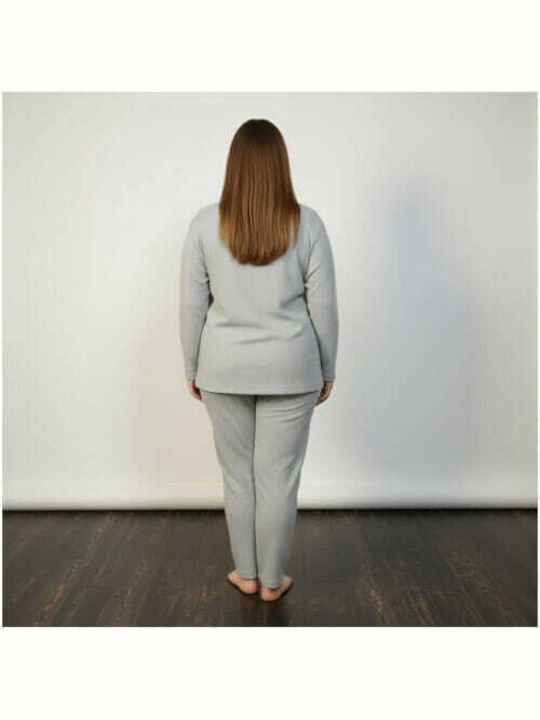 Asel Set Pijamale pentru Femei Gray