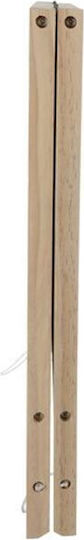 Educational Wooden Blackboard Magnetic Drawing Board 2 in 1 Double-Sided Aria Trade