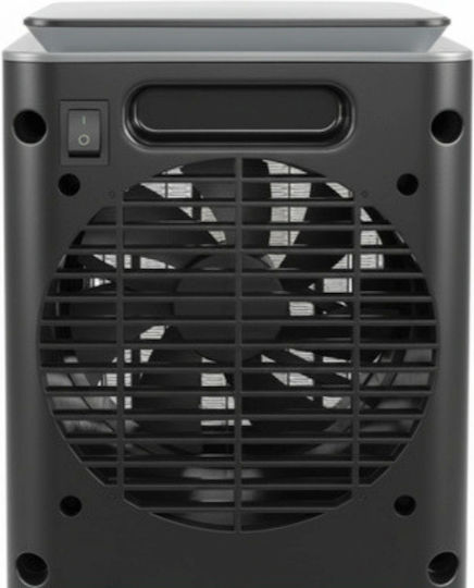 Ceramic Fan Heater Room Floor Negru 1500W