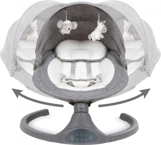Kidwell Electric Relax pentru Bebeluși Luxi cu Muzică Gri pentru Copil până la 9kg