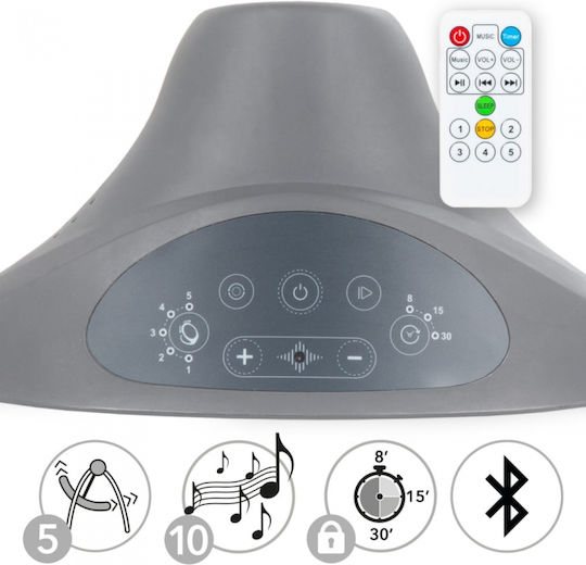 Kidwell Electric Relax pentru Bebeluși Luxi cu Muzică Gri pentru Copil până la 9kg