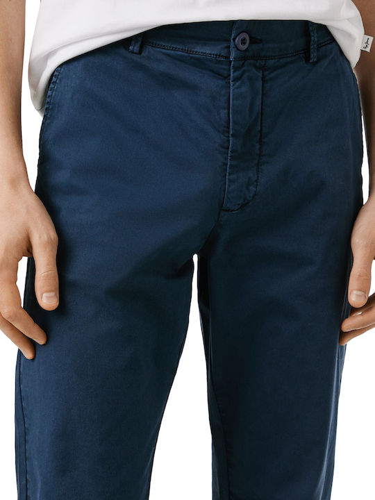 Trousers Chino in Slim Fit Dulwich Blue