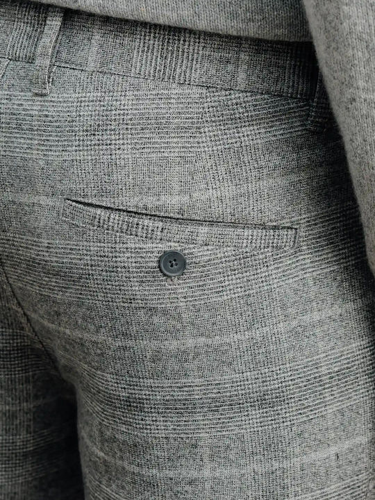 Trousers Chino Elastic Gray