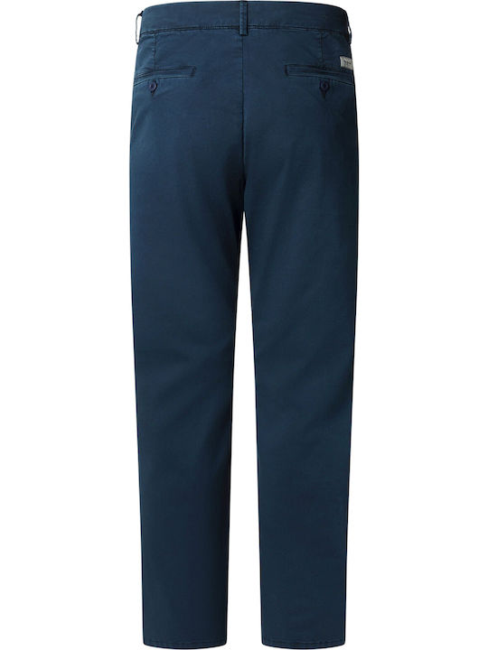 Trousers Chino in Slim Fit Dulwich Blue