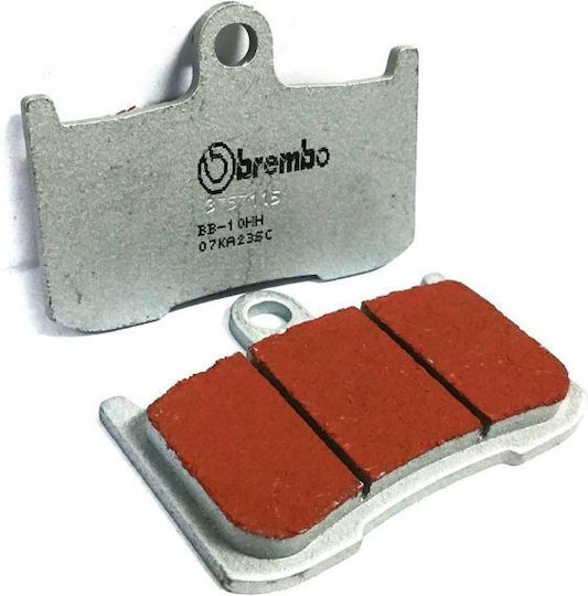Brembo Εμπρόσθια Τακάκια Φρένων Μοτοσυκλέτας 07ka23sc – Sinter Sc Σύνθεση Αγωνιστική Χρήση