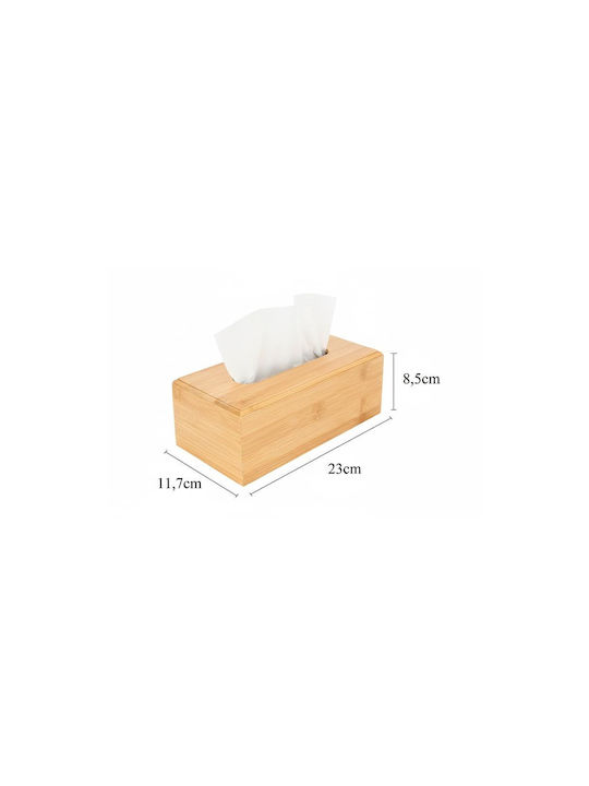 Cheffinger Θήκη για Χαρτομάντηλα Ξύλινη 23x11.7x8.5cm ΑΤ5021