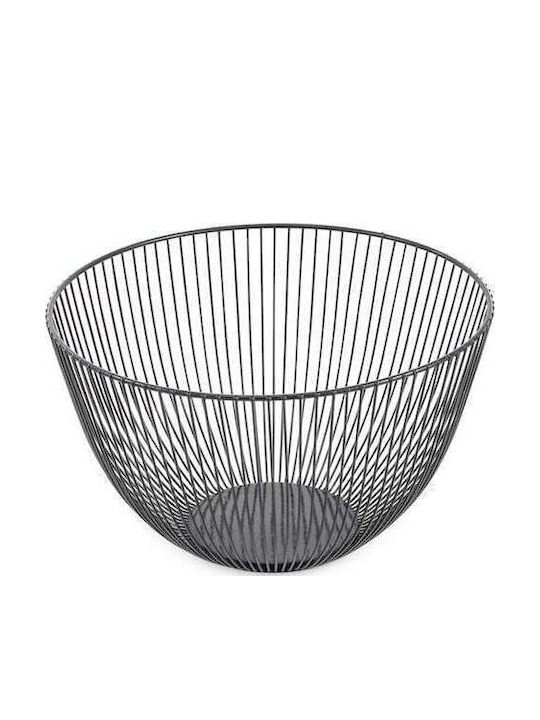 TnS Fruit Bowl Metallic 24.5x24.5cm