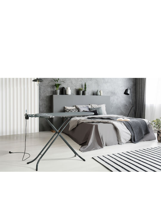 Leifheit Bügelbrett für Dampfbügeleisen Zusammenklappbar 120x38cm