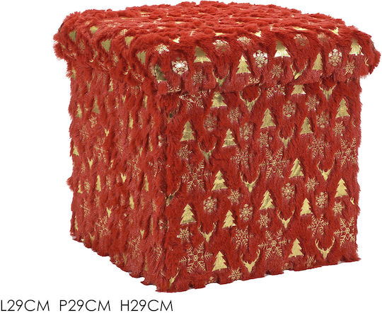 Табуретка Дневна стая Red With Gold Табуретка Дневна стая Red With Gold