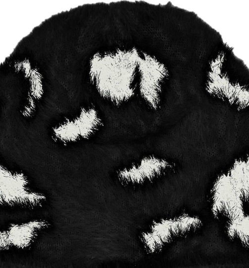 Beanie Beanie Knitted in Black color