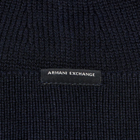 Beanie Beanie with Rib Knit in Blue color
