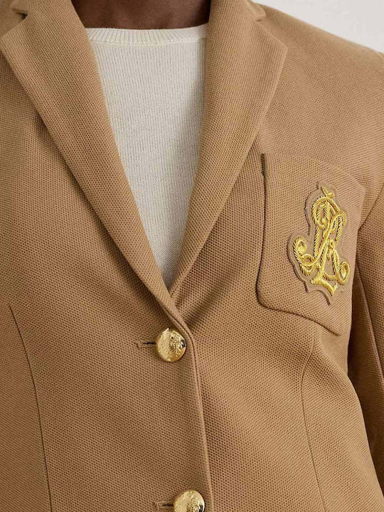 Ralph Lauren Women's Blazer Medium Beige