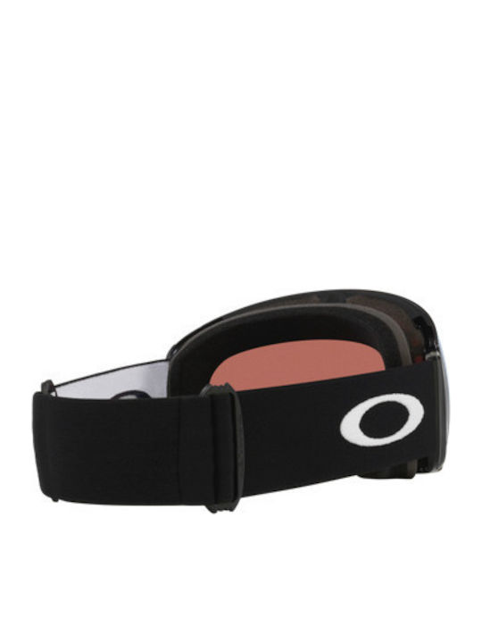 Oakley Snow Ски & Сноуборд Маска Детска Черен с Леща в Цвят Черен
