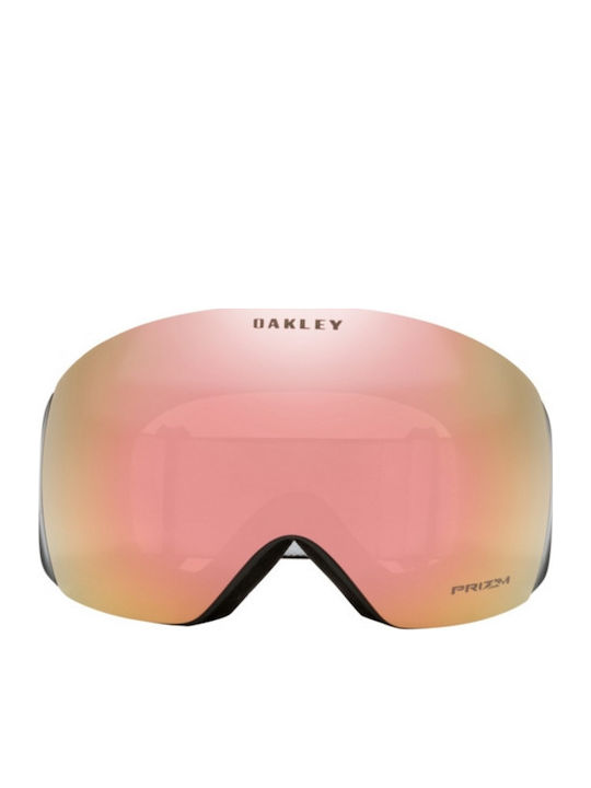 Oakley Snow Mască pentru Adulți Neagră cu Lentilă Fumurie Neagră
