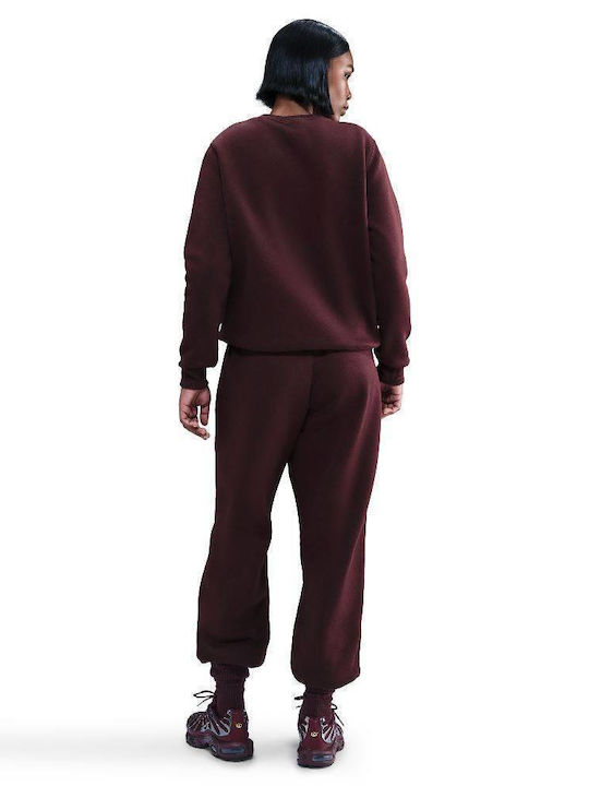 Sportswear Phoenix Παντελόνι Φόρμας Fleece Burgundy