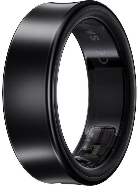 Samsung Galaxy Ring 19.8mm Wasserdicht mit Herzfrequenzsensor Titanium Schwarz