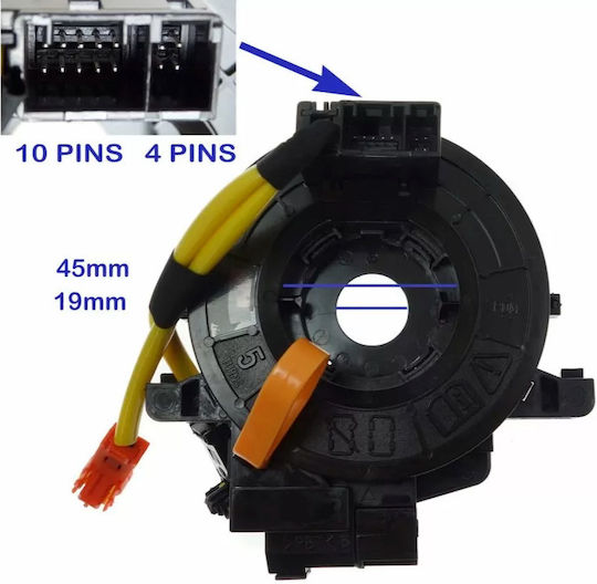 Airbag Spiral Cable for Toyota Yaris / Prius