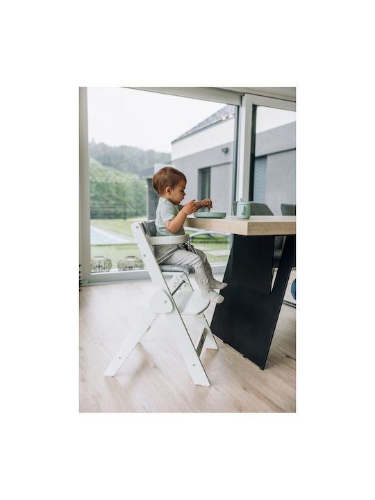FreeOn Finny Fold Baby Highchair with Adjustable Height White