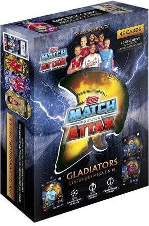 Uefa Champions League Match Attax Trading Cards 2025/26 Mega Tin *german Version*
