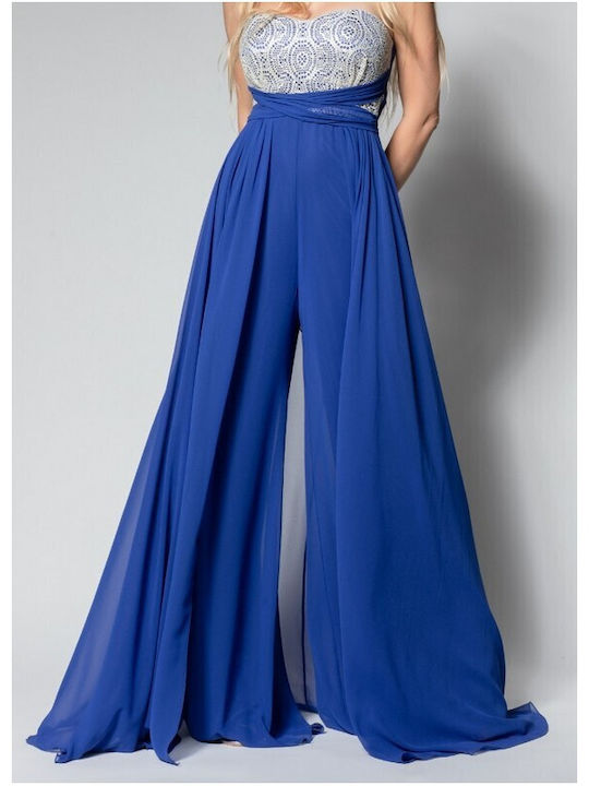 Damen Einteiler Anzug navy