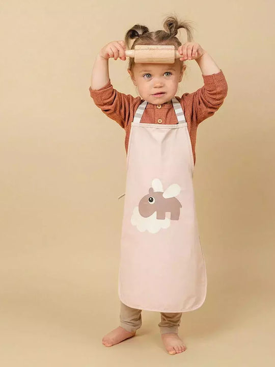 Done by Deer Waterproof Kids Apron Green 38x48cm