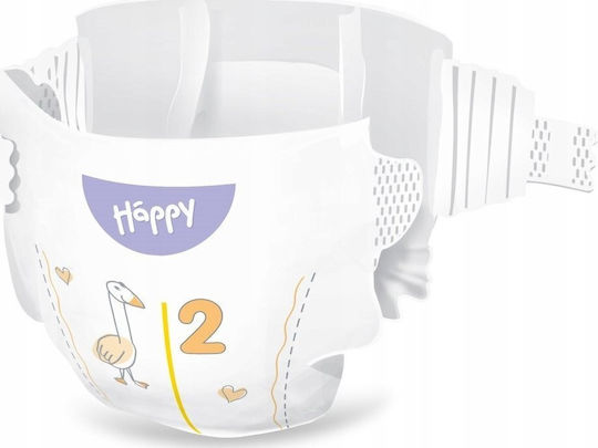 Bella Happy Klebeband-Windeln Soft&Delicate Nr. 2 für 3-6kg 38cm