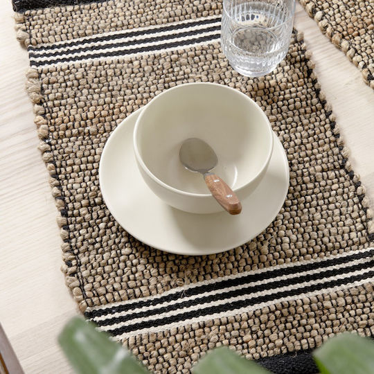 Nima Wicker Placemat Ray Beige 50x30cm