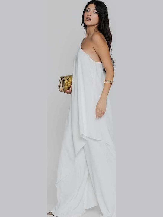Women's Fabric Trousers White