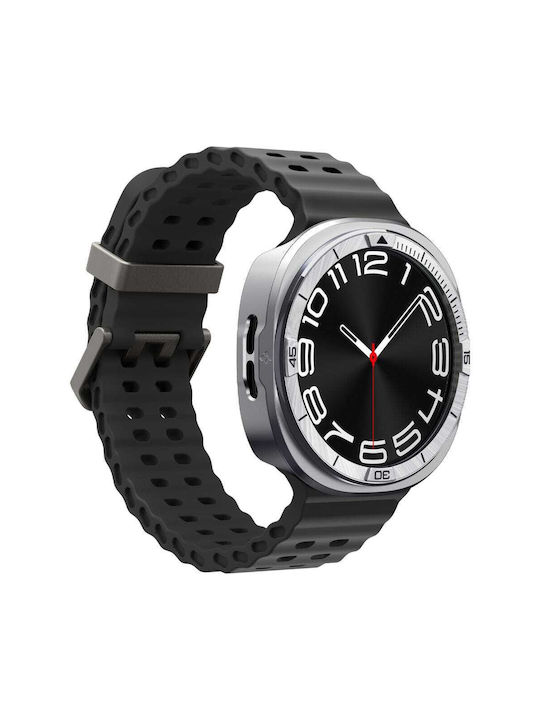 Spigen Tune Pro Schutz-Bezel in Silber Farbe für Samsung Galaxy Watch 8 44mm