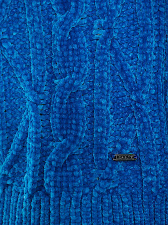 Women's Knitted Cardigan Blue