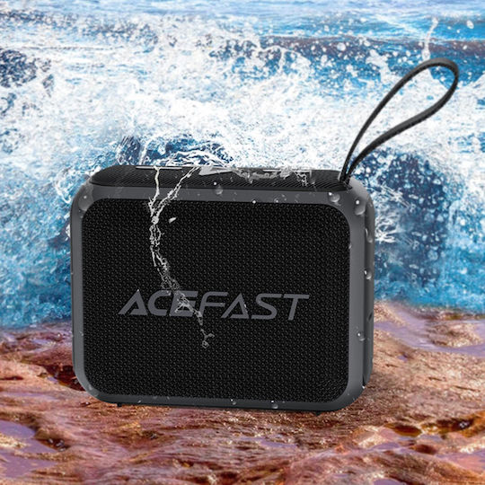 Acefast Αδιάβροχο Ηχείο Bluetooth 5W Μαύρο