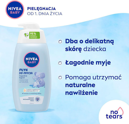 Nivea Nivea Baby Washing Liquid Gentle Bath 450ml
