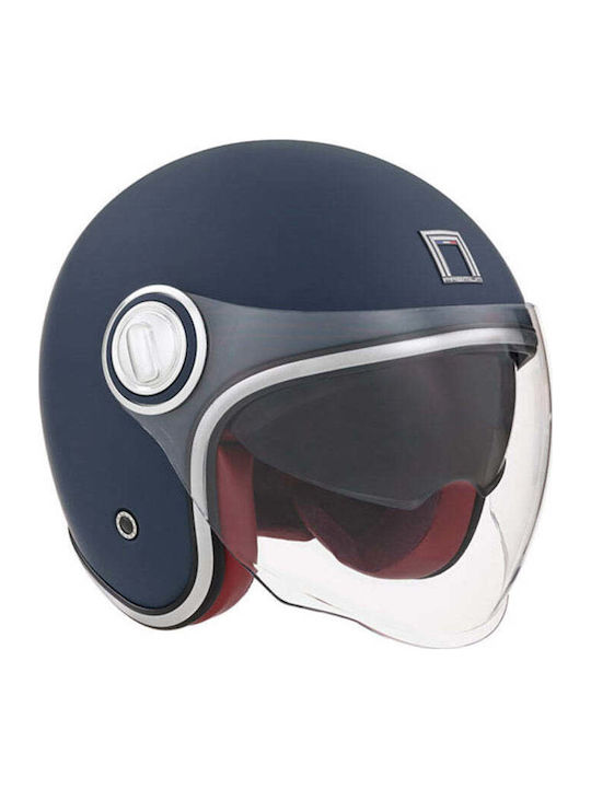 Nox Heritage Motorcycle Helmet Jet ECE 22.06 with Sunvisor