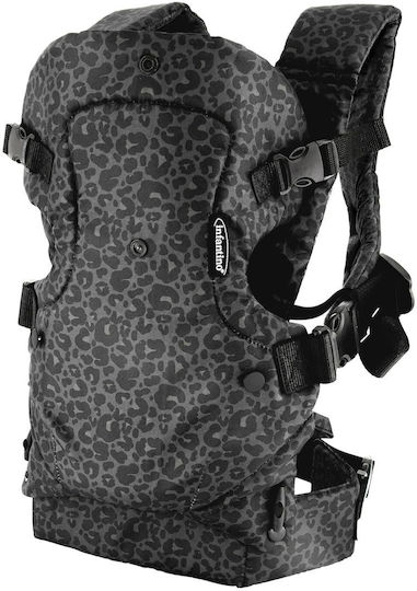 Infantino Klassischer Tragesack Flip Schwarz mit Maximalgewicht 5kg