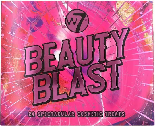 W7 Cosmetics Beauty Blast Палитра Грим Advent Calendar За Лице и Очи